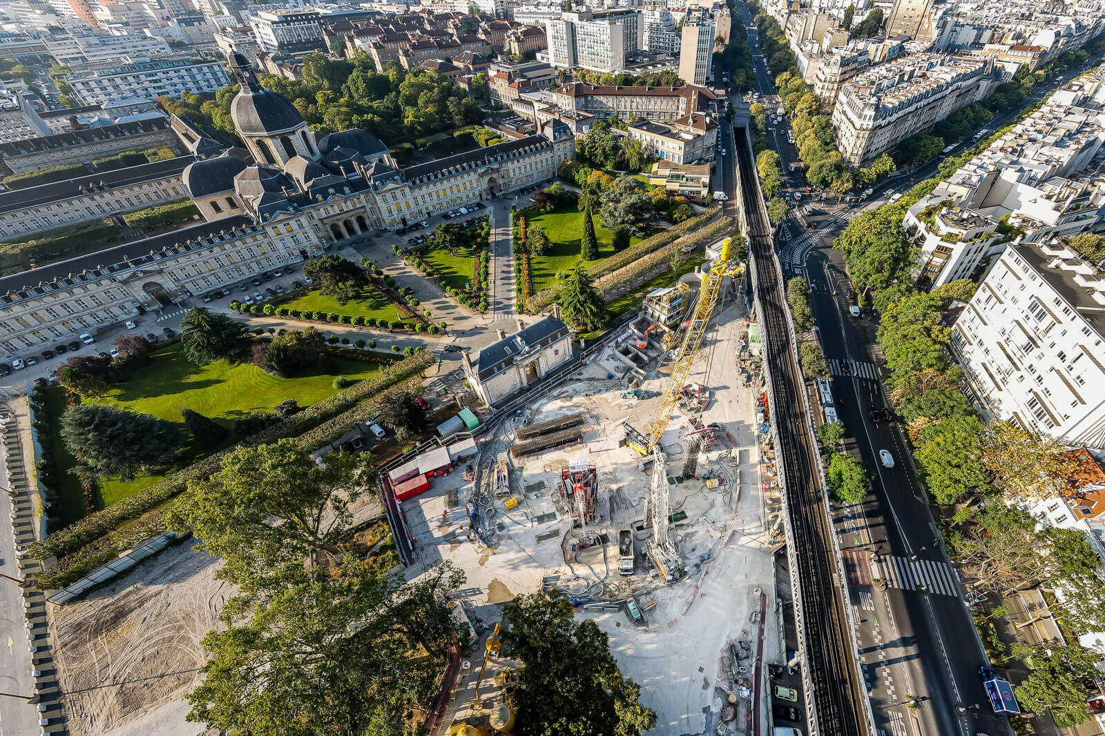 Chantier Bassin Austerlitz Paris