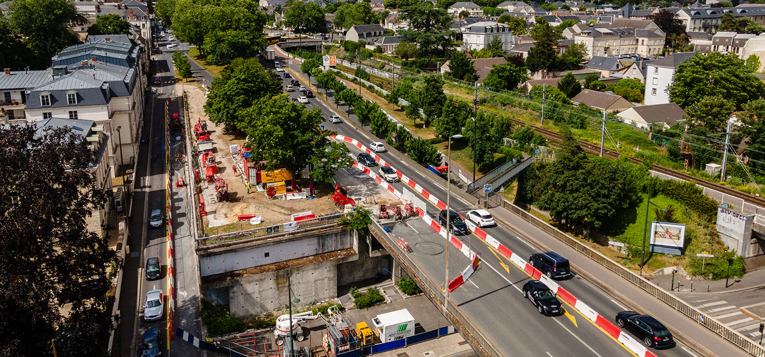 Injection Biocalcis pour le renforcement d'un pont en France