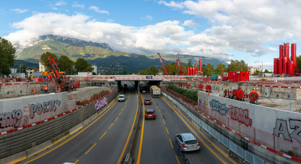 Echangeur du Rondeau à Grenoble