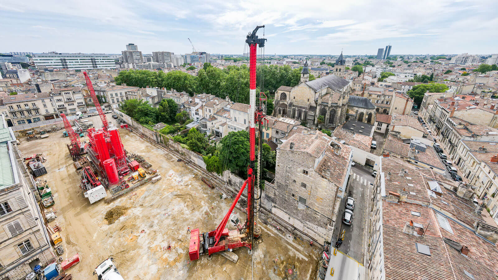 Chantier d'Ilot Casteja à Bordeaux