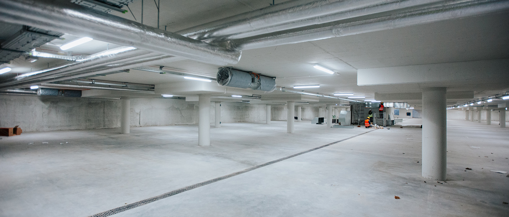Parking souterrain de la gare ferroviaire finalisé
