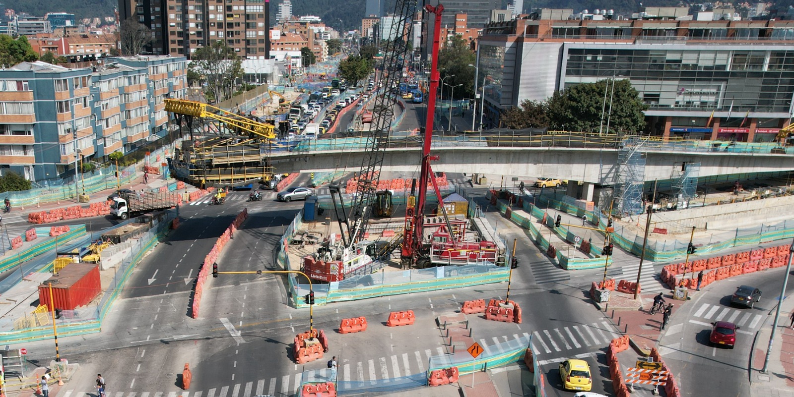 Paso deprimido Calle 100, Bogota